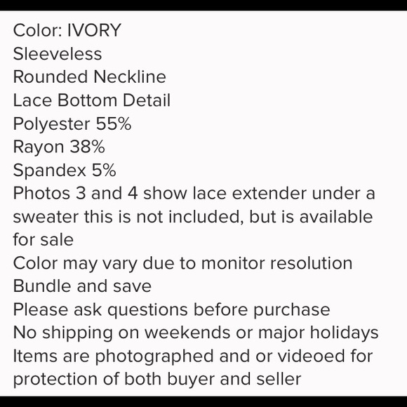 Extended Tank Top Size 2X NWT - Picture 2 of 6